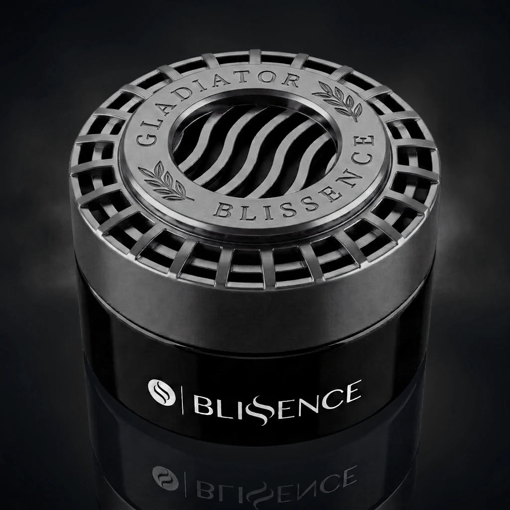 Blissence Gladiator — packaging by Flowertrail