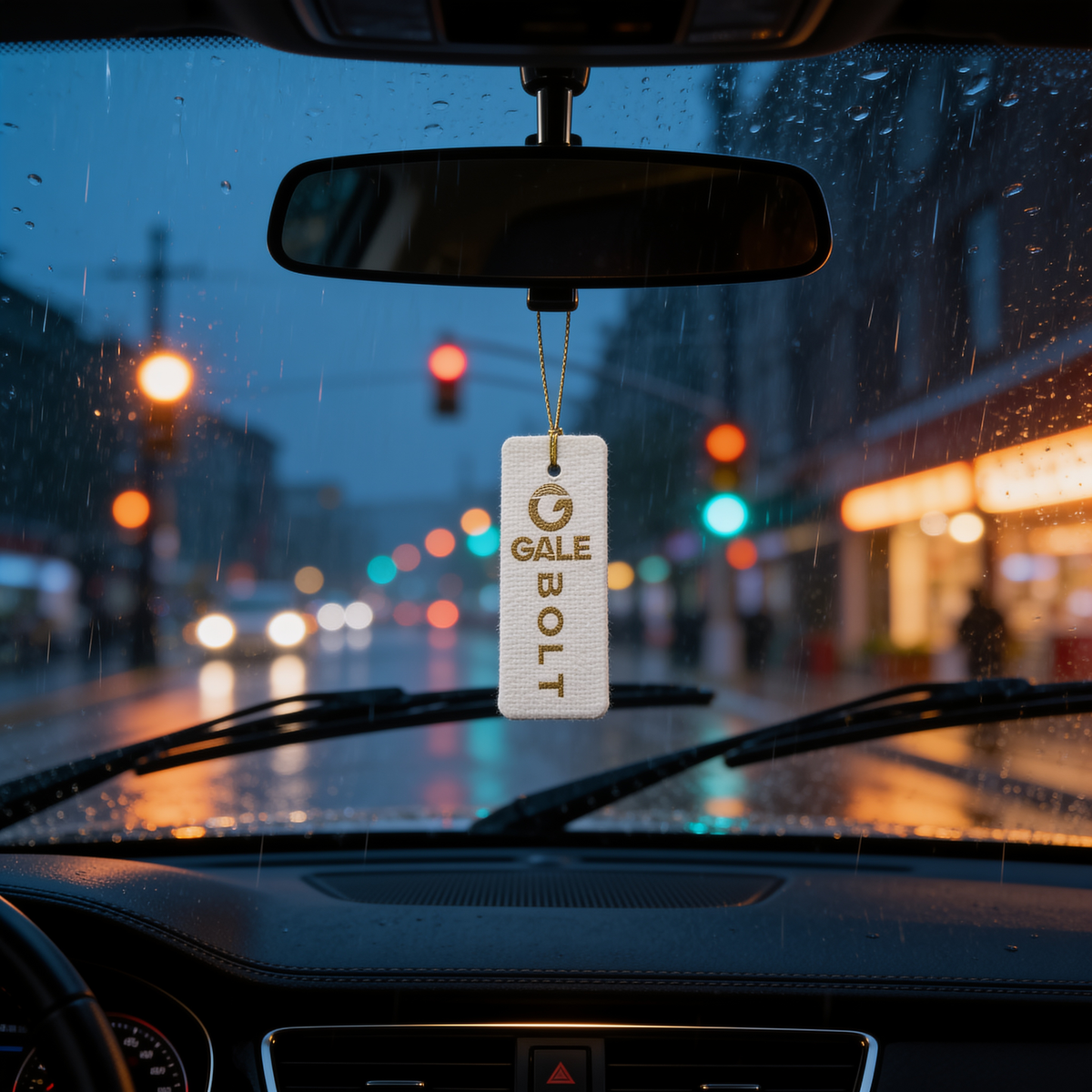Flowertrail Gale Bolt — Car Rain Hanging Card