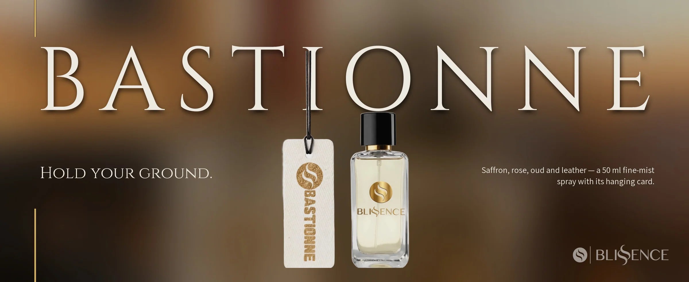 flowertrail bastionne luxury car perfume — Hold your ground.