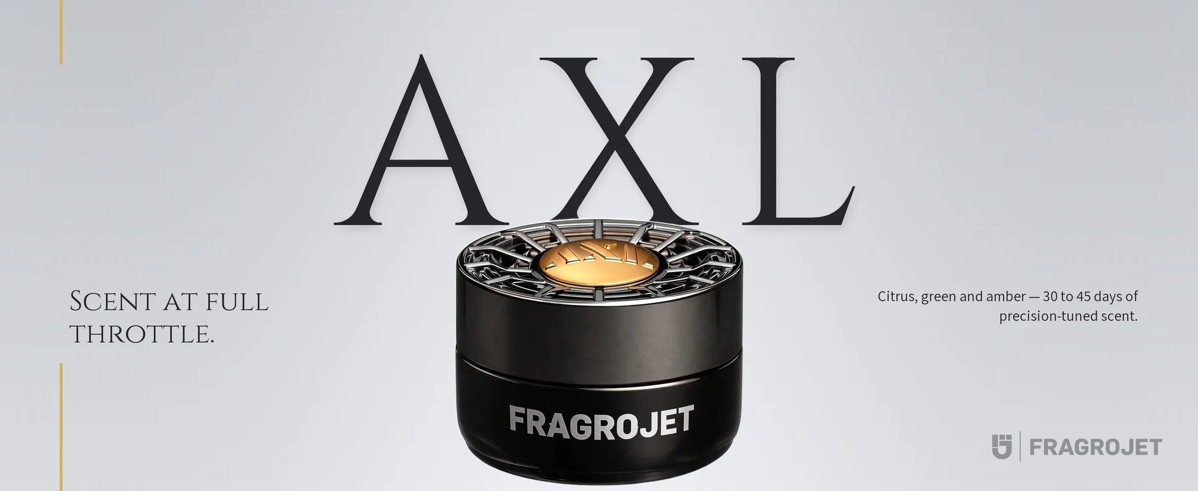 flowertrail axl luxury car perfume — Scent at full throttle.