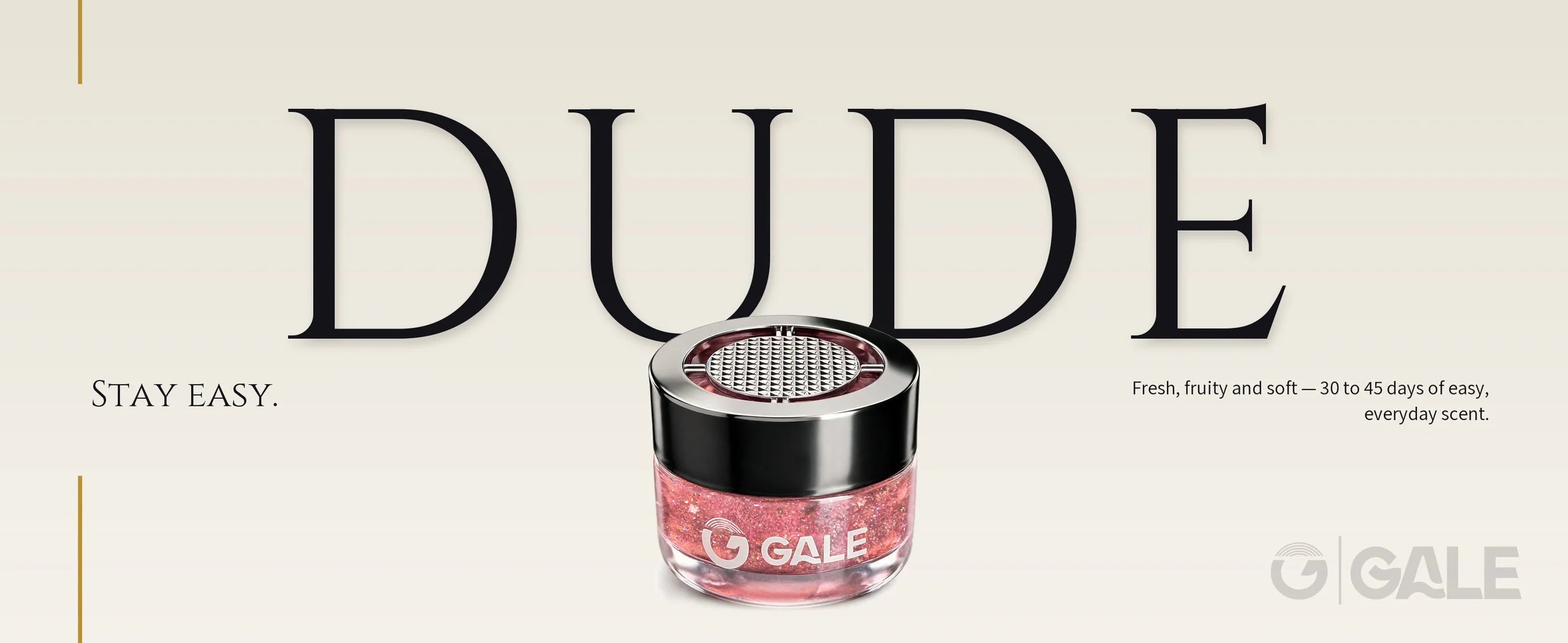 flowertrail dude luxury car perfume — Stay easy.